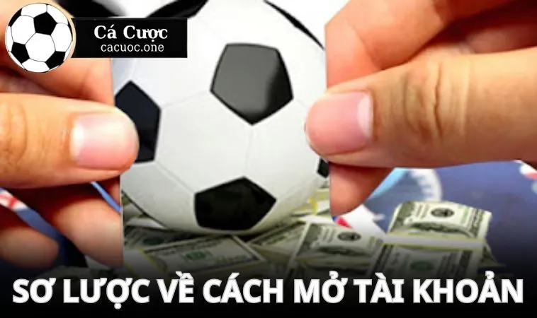 so luoc ve cach tao tai khoan ca do bong da Sơ lược về cách mở tài khoản